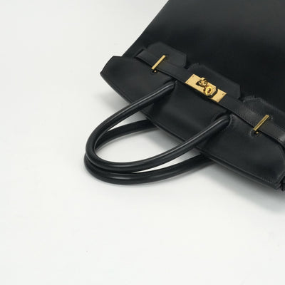 エルメス HERMES バーキン35 バーキン 35 バッグ トートバッグ ボックスカーフ ノワール ブラック 黒 ゴールド金具