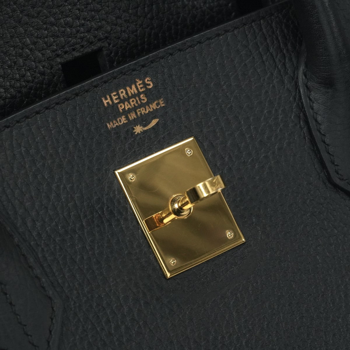 HERMES 爱马仕 Birkin 40 Birkin 40 包，手提袋，阿登，黑色，黑色，金色配件