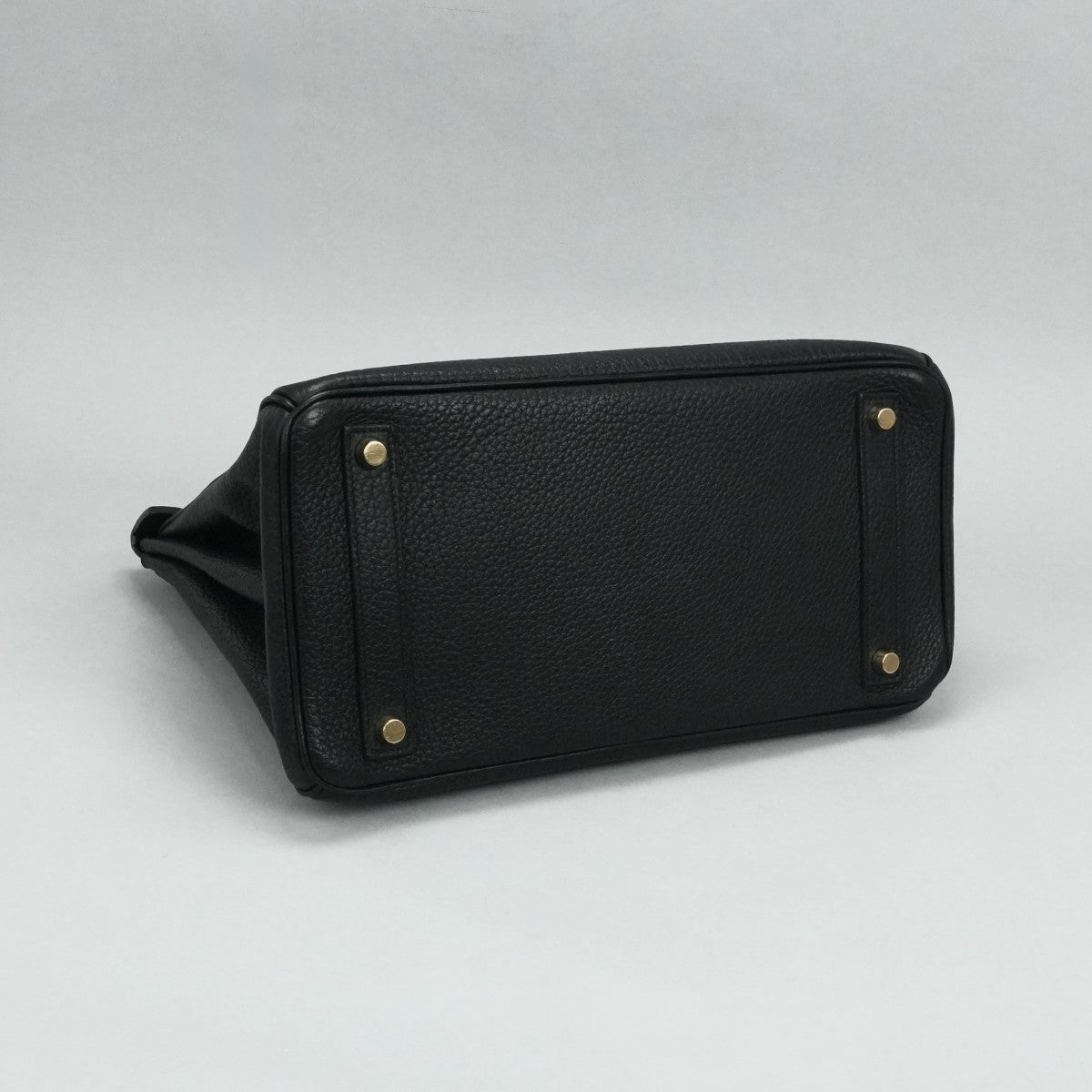 HERMES 爱马仕 Haut a courroies 32 Haut a courroies 32 包，手提袋，峡湾，黑色，黑色，金色配件