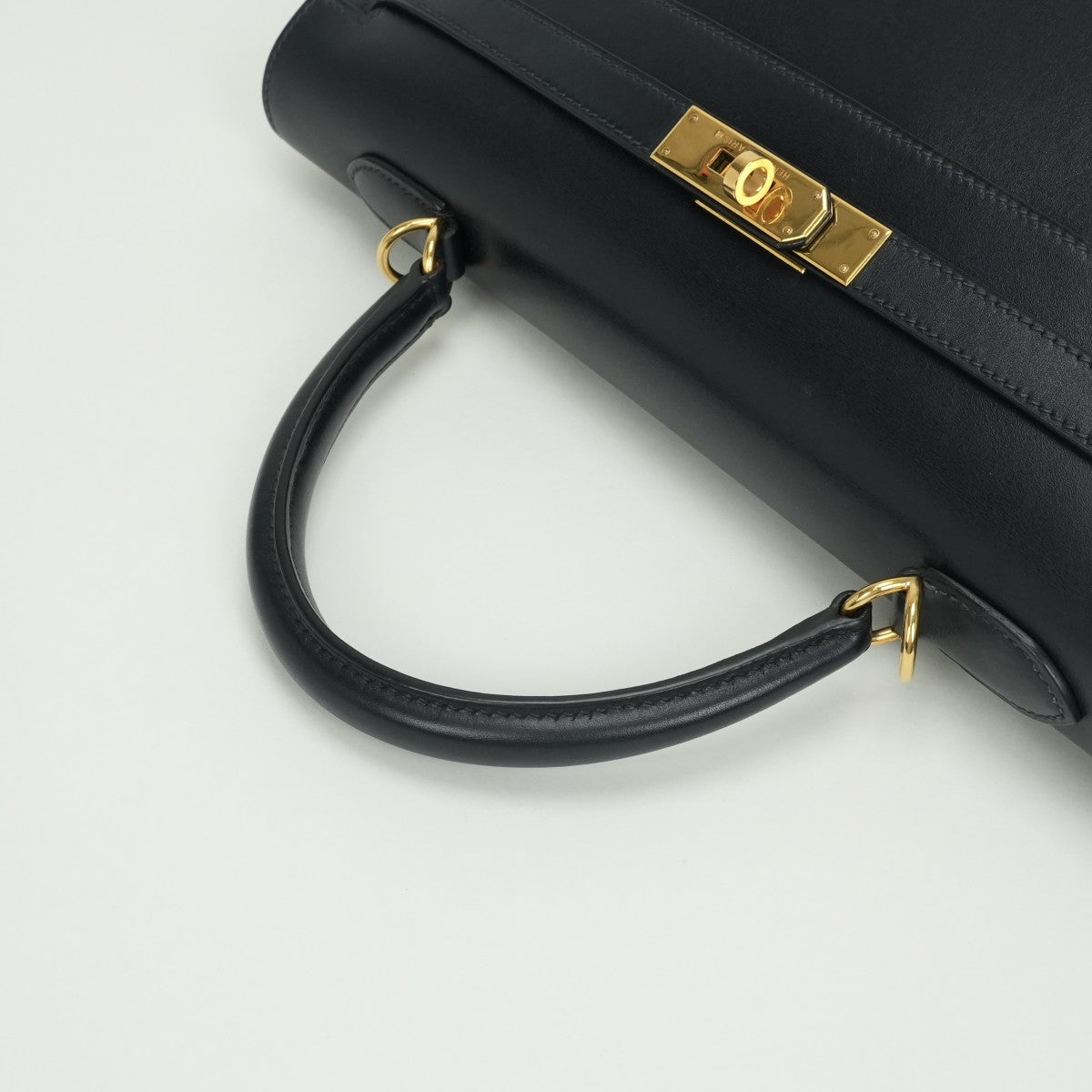 エルメス HERMES ケリー35 ケリー 35 バッグ トートバッグ ショルダーバッグ ボックスカーフ ネイビー 紺 ゴールド金具