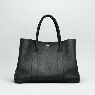 HERMES HERMES Garden party PM Garden party PM Garden Party 36 Garden party Bag, Tote Bag, Country Noir, Black, Silver Fittings