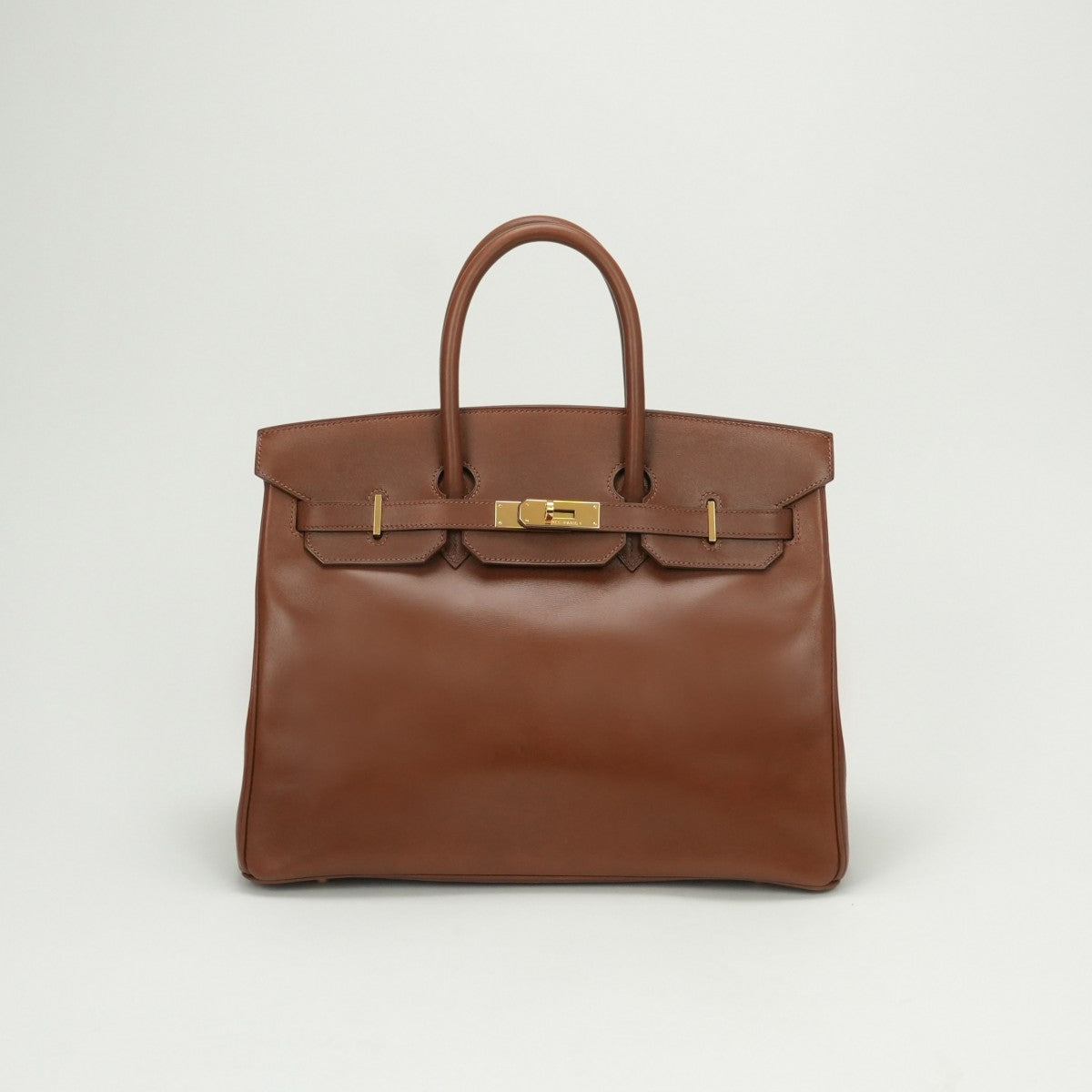 エルメス HERMES バーキン35 バーキン 35 ヴェルソ バッグ トートバッグ ボックスカーフ フォーブ Fauve クレ Craie ブラウン Brown ベージュ beige 茶 ゴールド金具 ハンドバッグ バイカラー