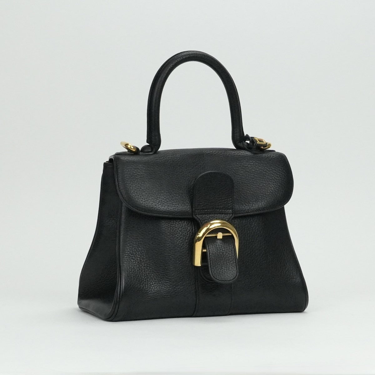 デルヴォー DELVAUX ブリヨンPM ブリヨン PM バッグ トートバッグ ショルダーバッグ レザー ブラック 黒 ゴールド金具 ハンドバッグ 2wayバッグ