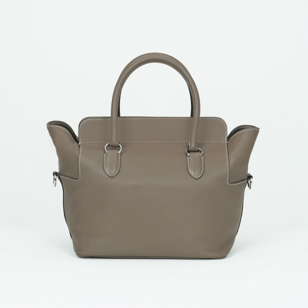 エルメス HERMES ツールボックス26 ツールボックス 26 バッグ ショルダーバッグ エバーカラー エトゥープ グレー シルバー金具 エヴァーカラー