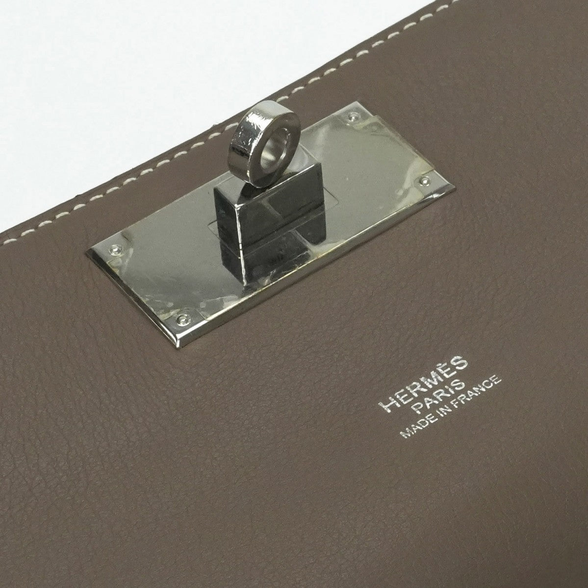エルメス HERMES ツールボックス26 ツールボックス 26 バッグ ショルダーバッグ エバーカラー エトゥープ グレー シルバー金具 エヴァーカラー