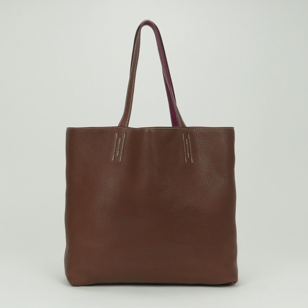 エルメス HERMES ドゥブルセンス36 ドゥブルセンス 36 ドゥブルサンス36 ドゥブルセンス45 バッグ トートバッグ トリヨンクレマンス トスカ Tosca パープル ピンク 紫