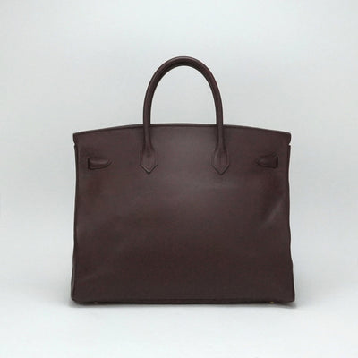 HERMES HERMES Birkin 40 Birkin 40 Tote bag Togo Maron Fonse Brown Brown Gold hardware