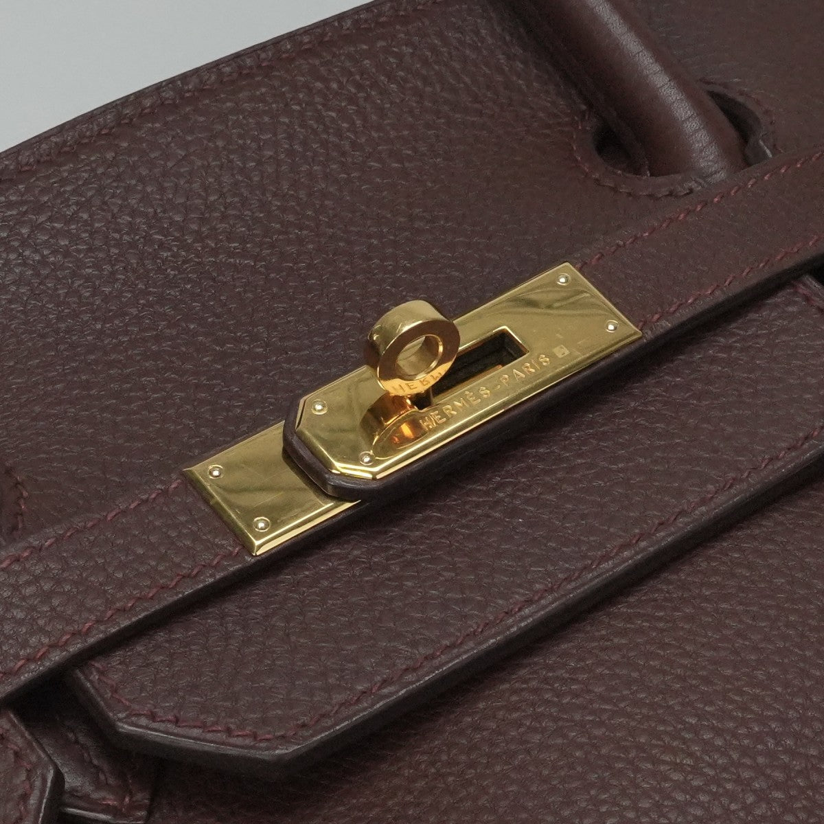 HERMES HERMES Birkin 40 Birkin 40 Tote bag Togo Maron Fonse Brown Brown Gold hardware