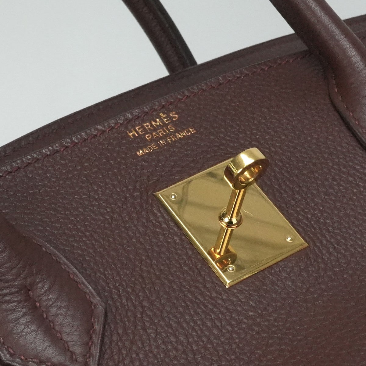 HERMES HERMES Birkin 40 Birkin 40 Tote bag Togo Maron Fonse Brown Brown Gold hardware