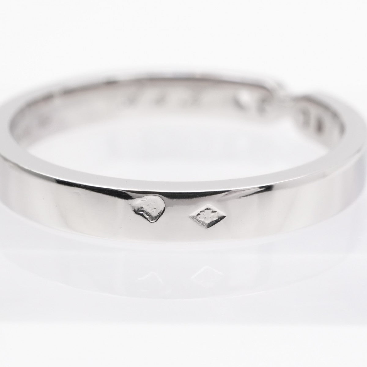 HERMES HERMES Chaine d'Ancre Chaine d'AncreRing Ever Ring Pt950 Silver Wedding Ring Marriage Ring Platinum Pair Ring