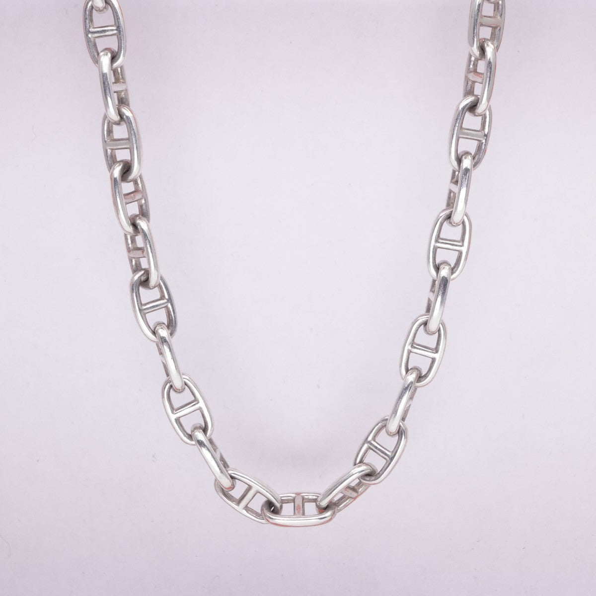 HERMES 爱马仕 Chaine d'Ancre Chaine d'Ancre 项链吊坠Choker 925银牌标志制造商标记