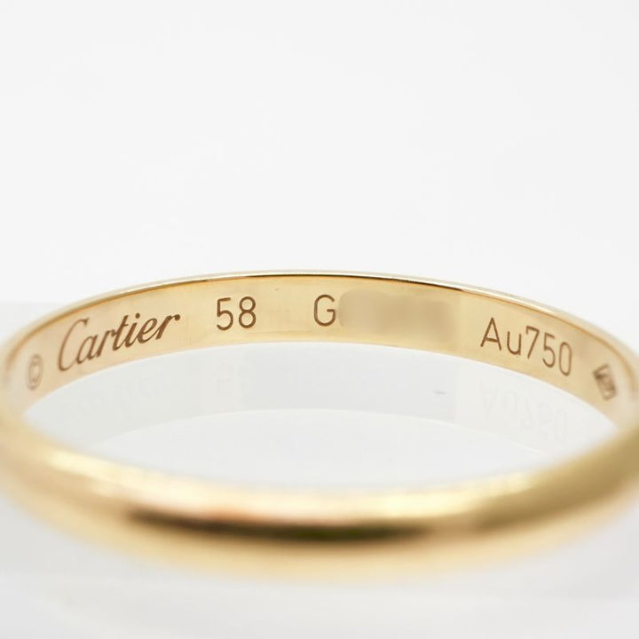 Cartier 結婚指輪　新品未使用 カルティエ Cartier 1895 ウェディング リング 1895 wedding band