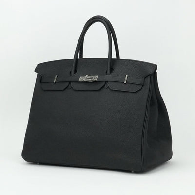 HERMES HERMES Birkin 40 Birkin 40 Tote bag Togo Noir Black Silver hardware