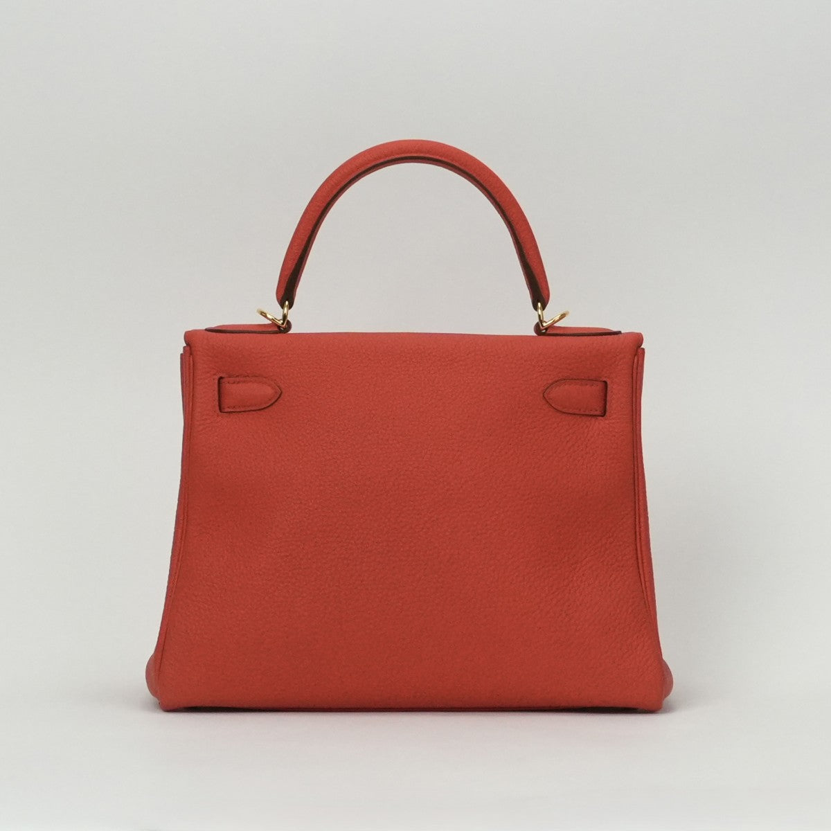 HERMES HERMES Kelly 28 Kelly 28 Bag, Tote Bag, Shoulder Bag, Togo, Capucine, Orange, Gold Fittings