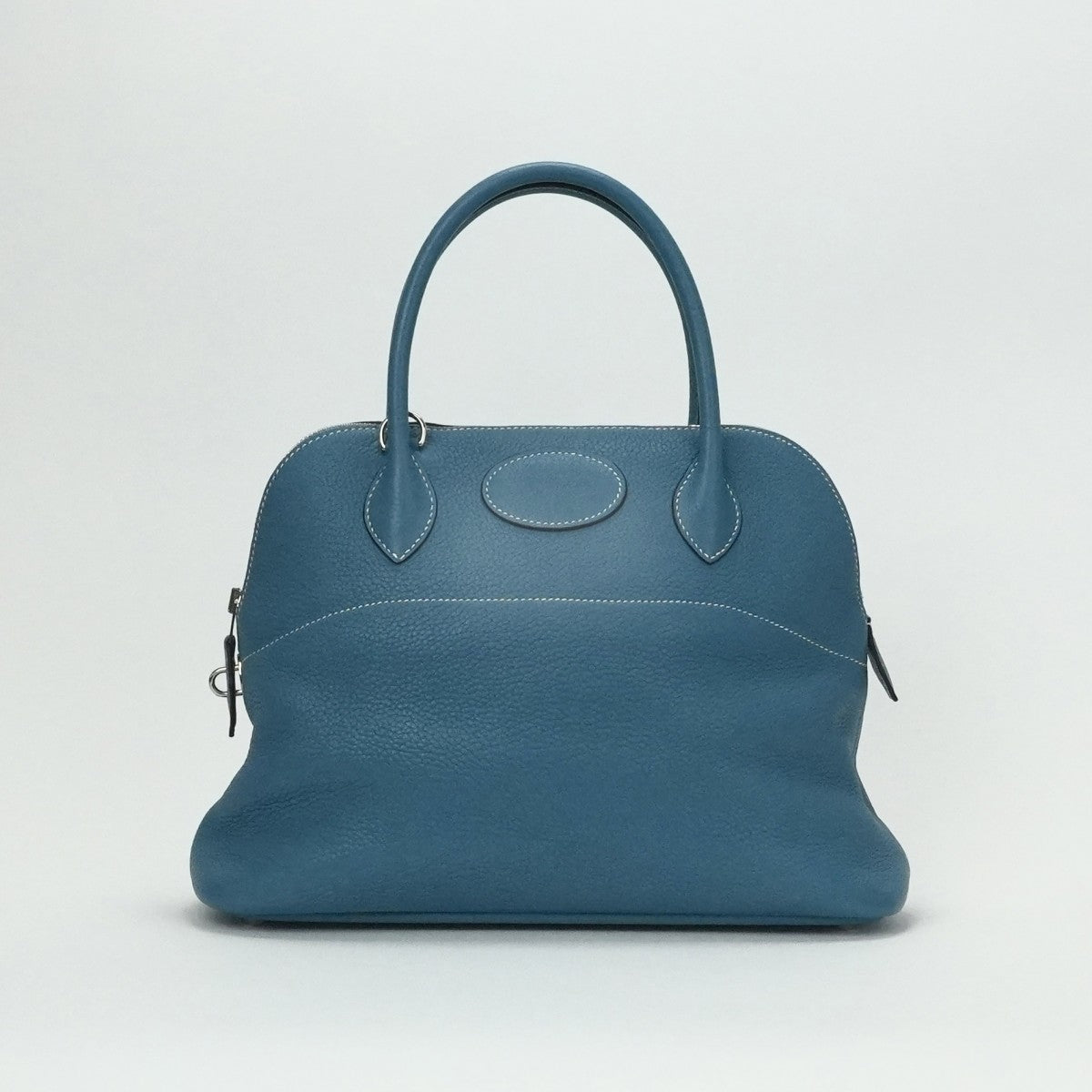 HERMES HERMES Bolide 31 Bolide 31 Tote bag Toryon Clemence Blue Jean Blue Silver Metal fittings