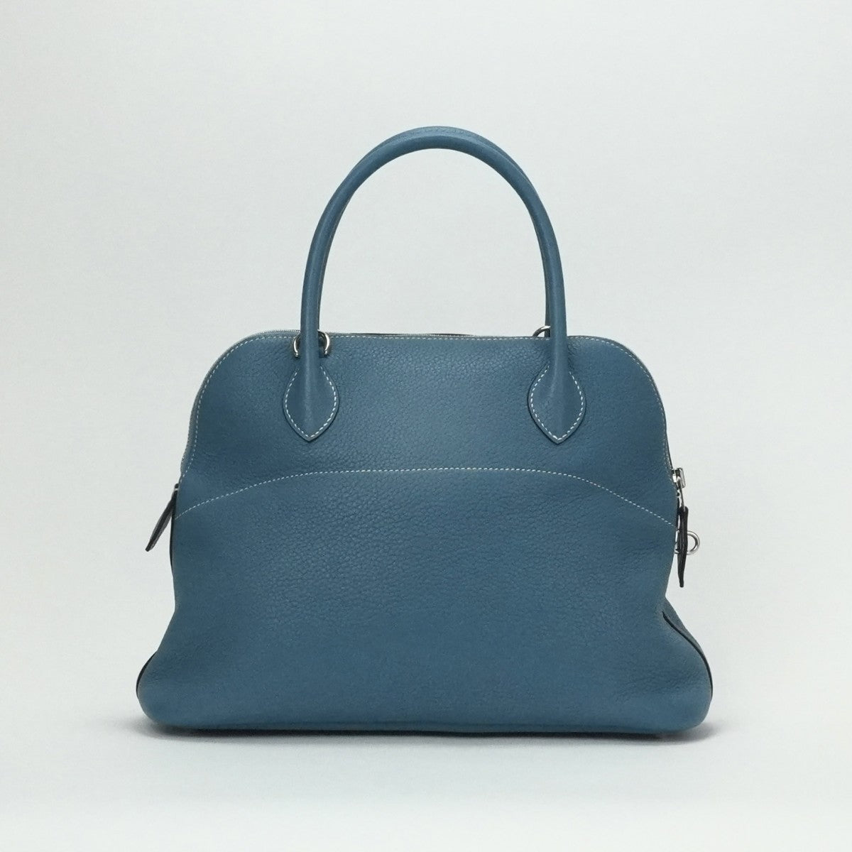 HERMES HERMES Bolide 31 Bolide 31 Tote bag Toryon Clemence Blue Jean Blue Silver Metal fittings