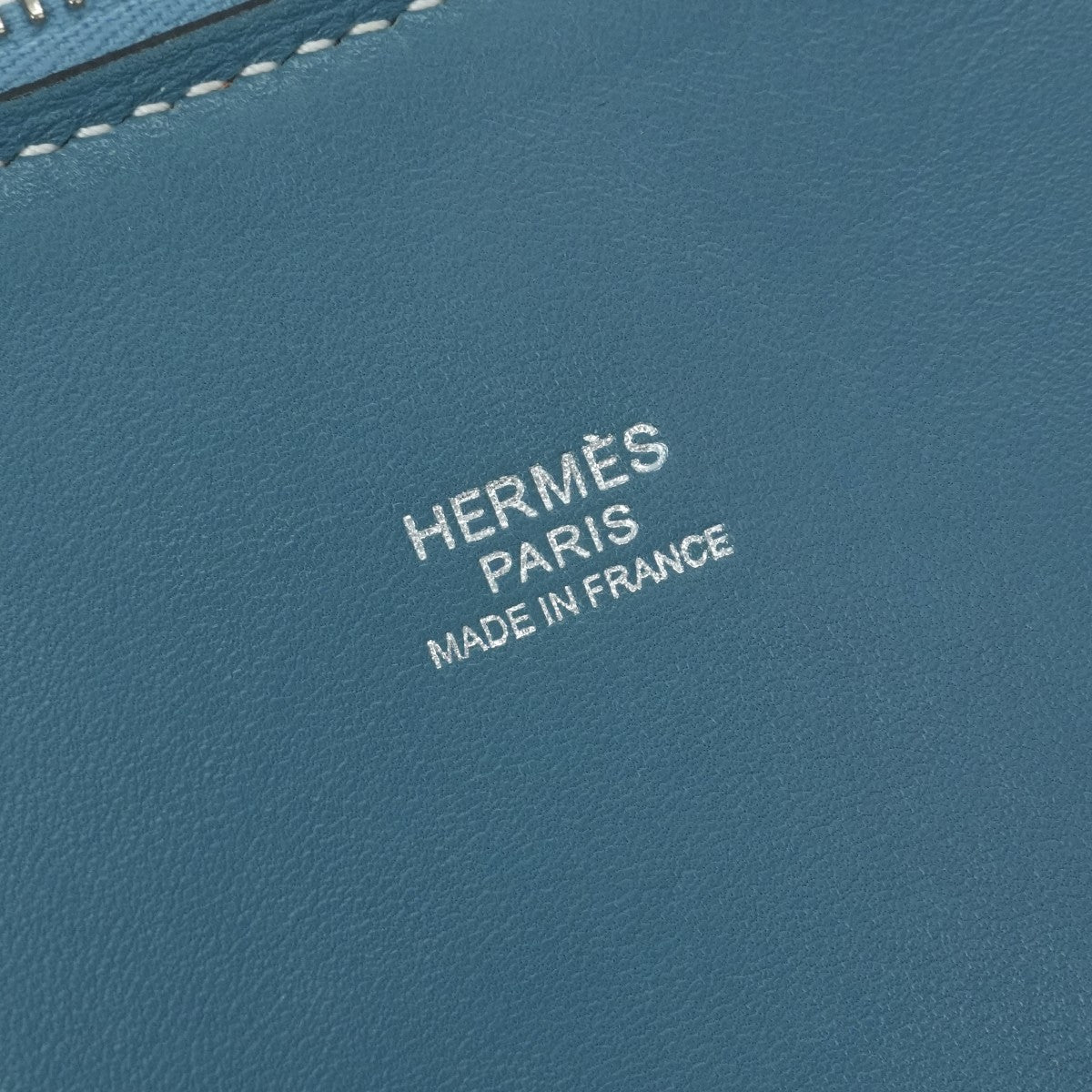 HERMES HERMES Bolide 31 Bolide 31 Tote bag Toryon Clemence Blue Jean Blue Silver Metal fittings