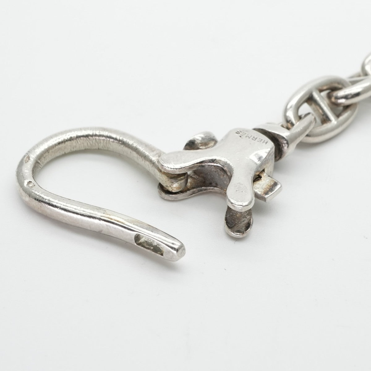 HERMES 헤르메스 Chaine d'Ancre Chaine d'Ancre Other 925 실버 실버 키 링 골동품 빈티지 희귀 희귀