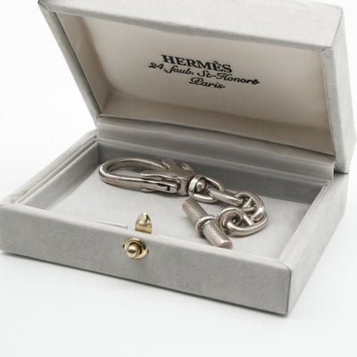 HERMES 헤르메스 Chaine d'Ancre Chaine d'Ancre Other 925 실버 실버 키 링 골동품 빈티지 희귀 희귀