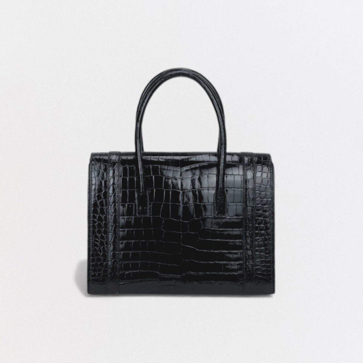 エルメス HERMES ドラッグ27 ドラッグ 27 バッグ トートバッグ クロコダイル ノワール Noir ブラック Black 黒 ゴールド金具 ハンドバッグ アリゲーター ニロティカス ポロサス