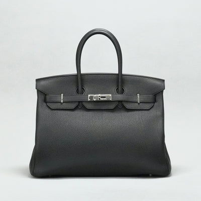 HERMES HERMES Birkin 35 Birkin 35 Tote bag Togo Noir Black Silver hardware