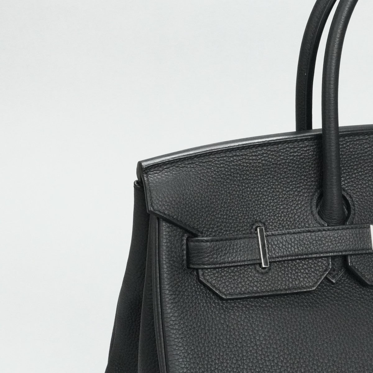 HERMES 헤르메스 Birkin 35 Birkin 35 토트 백 토고 누아 블랙 실버 하드웨어