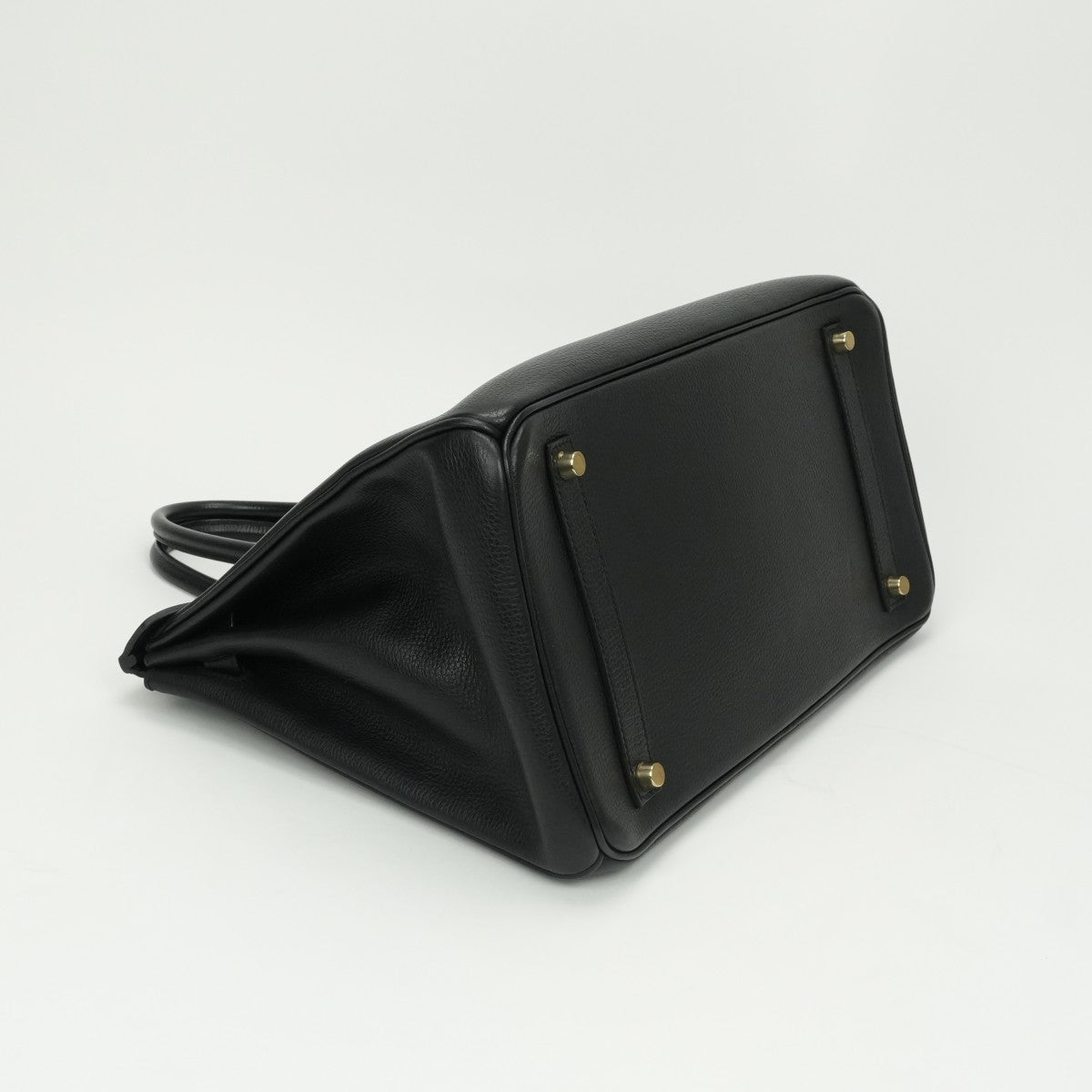HERMES HERMES Birkin 35 Birkin 35 Bag Tote Bag Ardenne Noir Noir Black Black Gold Hardware