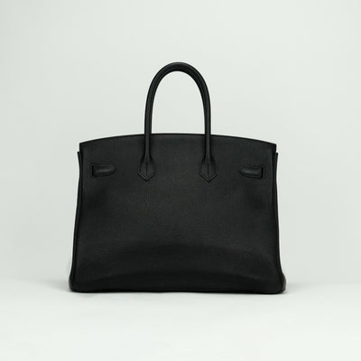 エルメス HERMES バーキン35 バーキン 35 バッグ トートバッグ トゴ ノワール ブラック 黒 ゴールド金具
