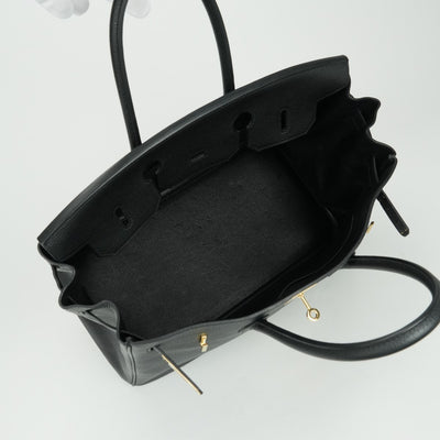 エルメス HERMES バーキン35 バーキン 35 バッグ トートバッグ トゴ ノワール ブラック 黒 ゴールド金具