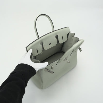 HERMES 헤르메스 Birkin 30 Birkin 30 가방 토트 백 토고 그린바 그린 녹색 실버 하드웨어