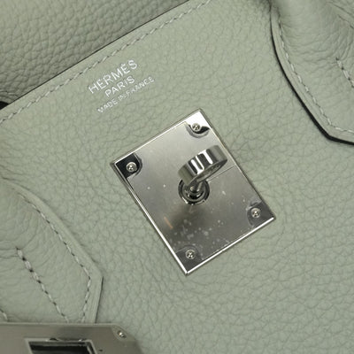 HERMES 헤르메스 Birkin 30 Birkin 30 가방 토트 백 토고 그린바 그린 녹색 실버 하드웨어