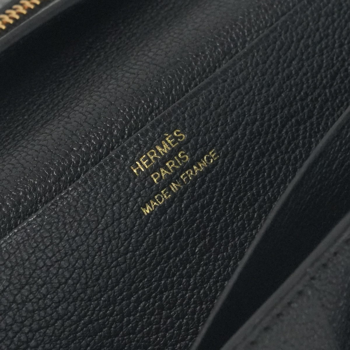 エルメス HERMES ベアンスフレ ベアン スフレ 財布 長財布 ロングウォレット シェーブル ノワール ブラック 黒 ゴールド金具 シェーブル