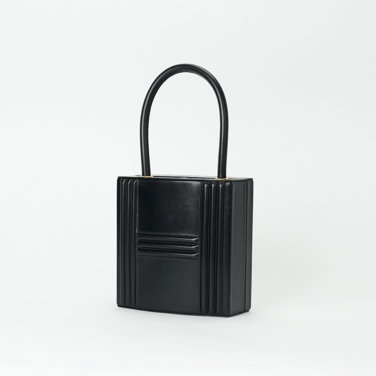 HERMES 爱马仕 Kelly Cadena bag Cadena Kelly bag Cadena Bag手提袋盒Noir黑金硬件复古