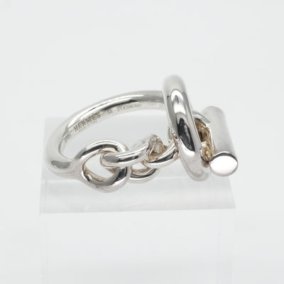 HERMES Hermes Croisette Croisette Ring AG925 Silver Silver 토글 실버 희귀 체인