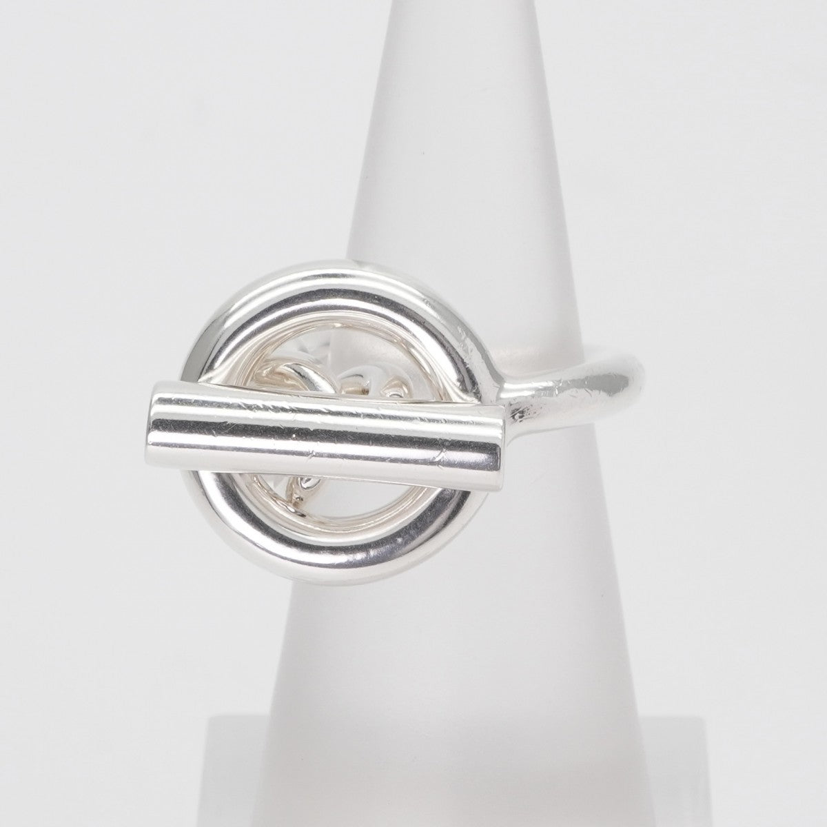 HERMES Hermes Croisette Croisette Ring AG925 Silver Silver 토글 실버 희귀 체인