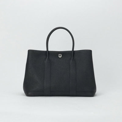 HERMES 爱马仕 Garden party TPM Garden party TPM Garden party 30 Garden party 包，手提袋，negonda黑色，黑色，银色硬件