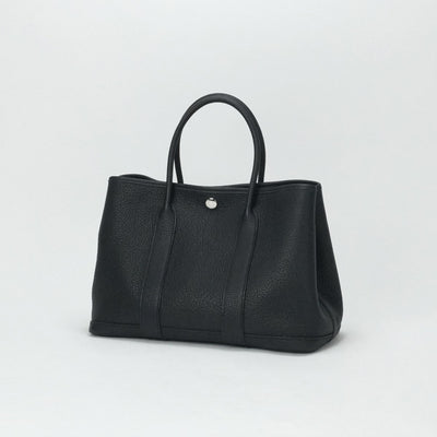 HERMES 爱马仕 Garden party TPM Garden party TPM Garden party 30 Garden party 包，手提袋，negonda黑色，黑色，银色硬件