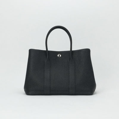 HERMES 爱马仕 Garden party TPM Garden party TPM Garden party 30 Garden party 包，手提袋，negonda黑色，黑色，银色硬件