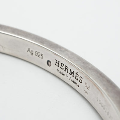 HERMES 헤르메스 갤럽 갤럽 팔찌 팔찌 커프 실버 실버 말