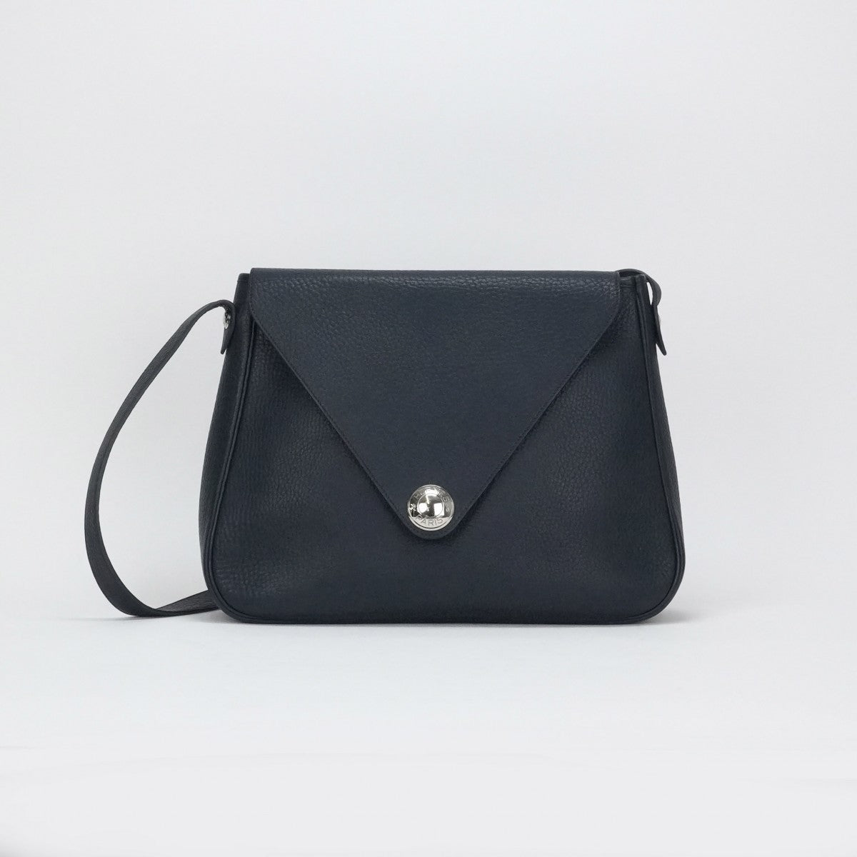HERMES Hermes Christine 35 Christine 35 가방 숄더백 버플 블루 스퀴즈 진한 블루 블루 실버 하드웨어
