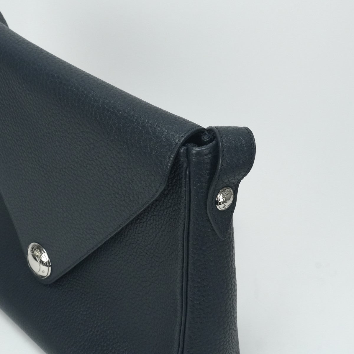 HERMES HERMES Christine 35 Christine 35 Bag Shoulder Bag Buffle Blue Squeeze Dark Blue Blue Silver Hardware
