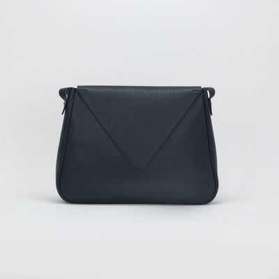 HERMES Hermes Christine 35 Christine 35 가방 숄더백 버플 블루 스퀴즈 진한 블루 블루 실버 하드웨어