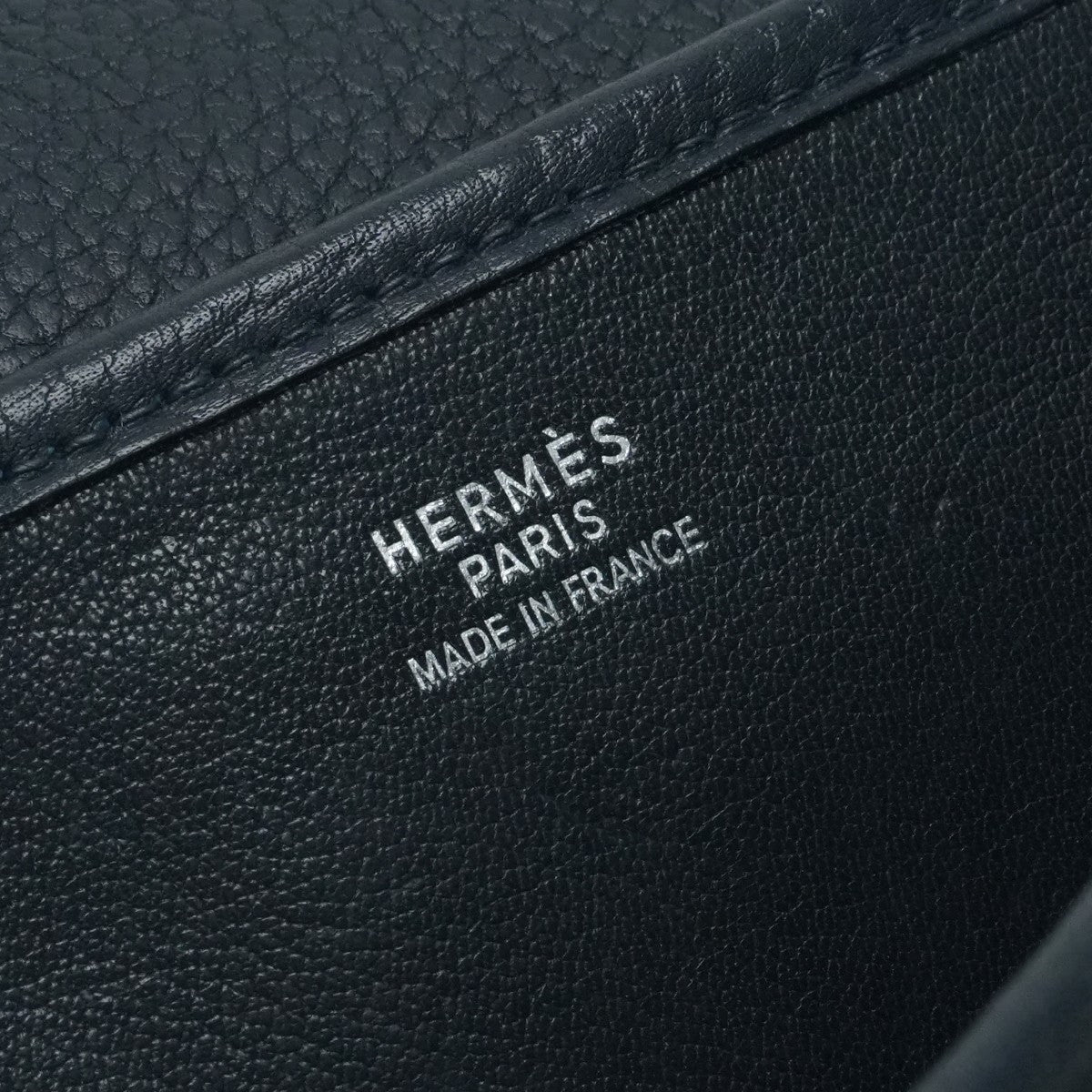 HERMES Hermes Christine 35 Christine 35 가방 숄더백 버플 블루 스퀴즈 진한 블루 블루 실버 하드웨어