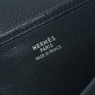 HERMES Hermes Christine 35 Christine 35 가방 숄더백 버플 블루 스퀴즈 진한 블루 블루 실버 하드웨어
