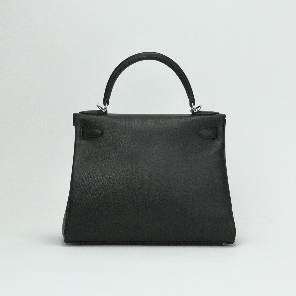 HERMES HERMES Kelly 28 Kelly 28 Bag, Tote Bag, Shoulder Bag, Epson Noir, Black, Silver Fittings