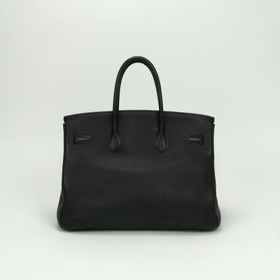 エルメス HERMES バーキン35 バーキン 35 バッグ トートバッグ トゴ ノワール noir ブラック Black 黒 ゴールド金具 ハンドバッグ