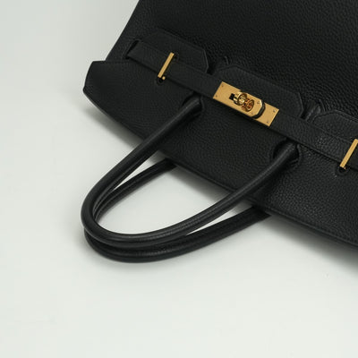 エルメス HERMES バーキン35 バーキン 35 バッグ トートバッグ トゴ ノワール noir ブラック Black 黒 ゴールド金具 ハンドバッグ