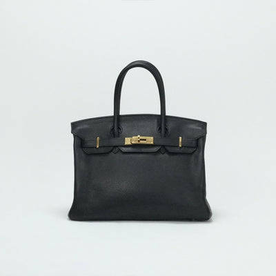 HERMES 爱马仕 Birkin 30 Birkin 30 手提袋多哥黑金硬件