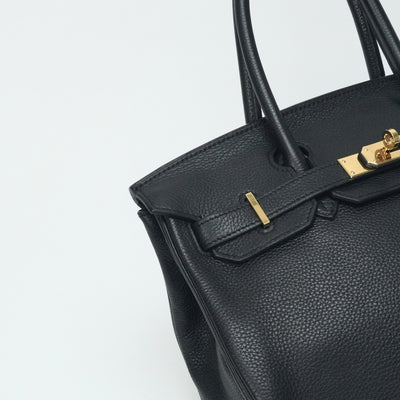 HERMES 爱马仕 Birkin 30 Birkin 30 手提袋多哥黑金硬件