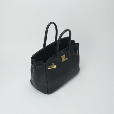 HERMES 爱马仕 Birkin 30 Birkin 30 手提袋多哥黑金硬件